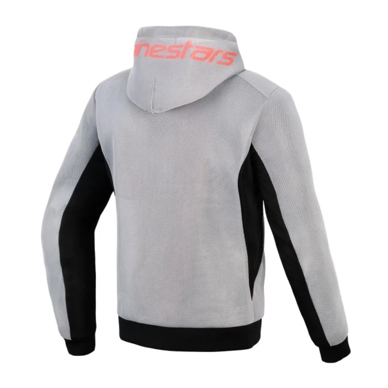 Alpinestars Superairflow Hoodie Mid Black Grey Red Fluo, photo 2 of 2
