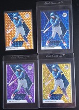 2021 Panini Mosaic Bo Bichette 4 Card Lot - Gold /10 - Purple/50 - Blue /85