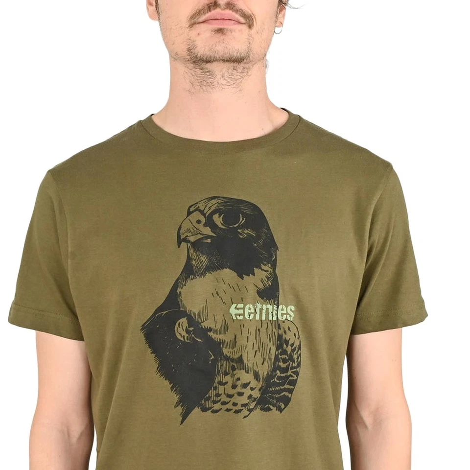 Camiseta Etnies Bird Series S/S - Verde Oscuro - Imagen 2 de 4