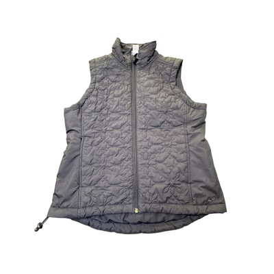 Champion Quilted Puffer Vest Sleeveless Full Zip Lightweight Black Small