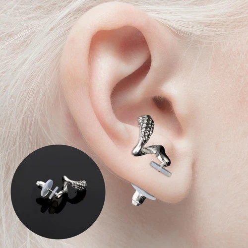Clear Piercing Discs for Silicone Healing Earrings, Keloids & Belly  image 4