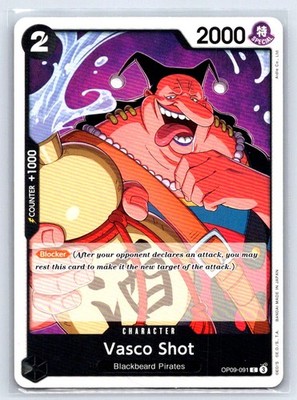 Vasco Shot C Emperors in the New World: 2nd Anniversary Tournament Cards OP09-09