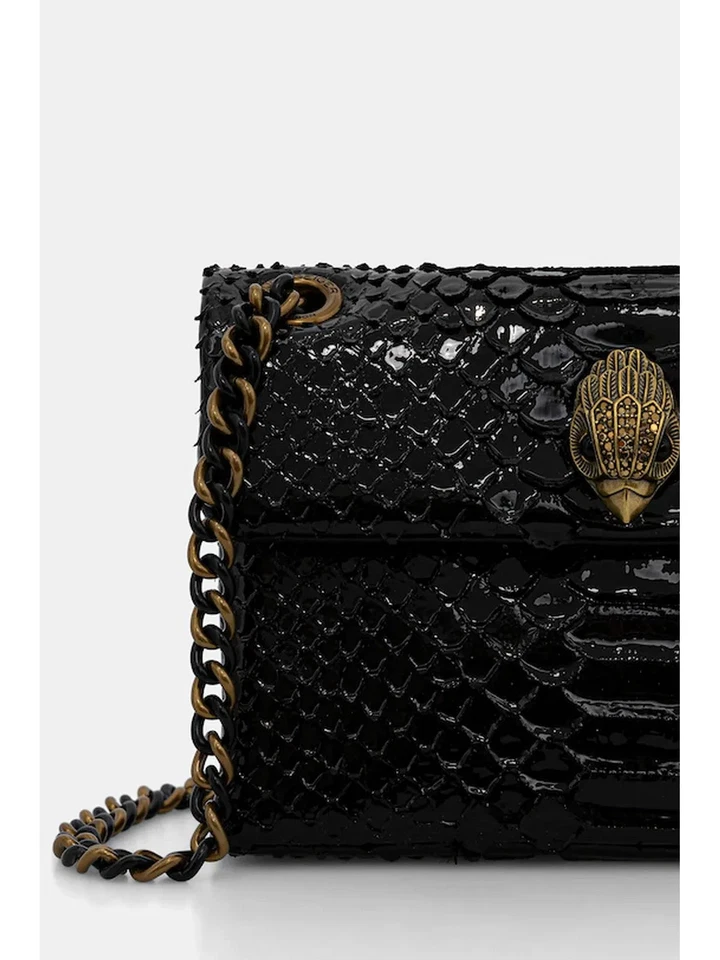 KURT GEIGER Borsa Donna LEATHER MINI KENSINGTON 5017300719 BLACK BLACK - Imagen 4 de 4