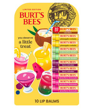 Burt’s Bees Drink Inspired Lip Balm Pack, Limited Edition 10 pk. (SEALED)