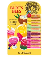 Burt’s Bees Drink Inspired Lip Balm Pack, Limited Edition 10 pk. (SEALED)