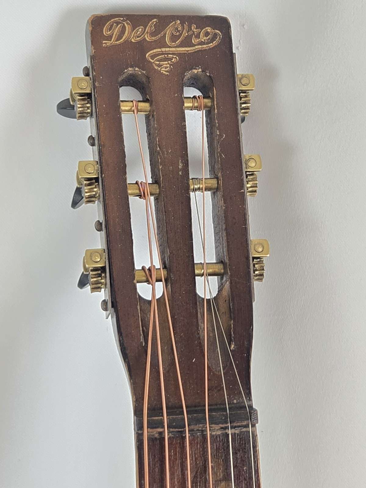 Vintage 1930s Del Oro Parlor Guitar By Harmony/Kay Restored Acoustic Electric 