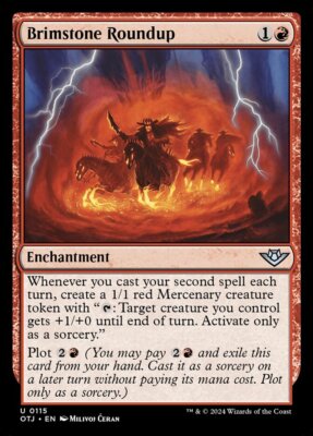 Brimstone Roundup | #115 | OTJ | MTG | Foil | LP