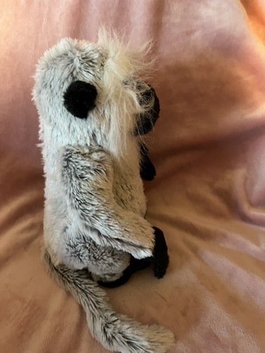 Ganz Webkinz HM226 GREY LANGUR 8” Plush Toy - No Code monkey - Picture 4 of 6