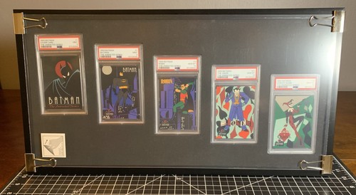 1993 Topps Batman Animated PSA Framed Set - Batman Robin Joker Harley PSA 9 + 10 - Bild 7 von 21