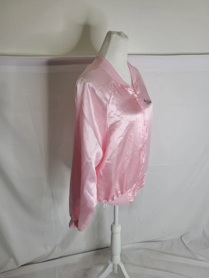The Pink Satin Ladies Jacket- Adult Large Greece Costume Spirit Halloween - Image 2 of 4