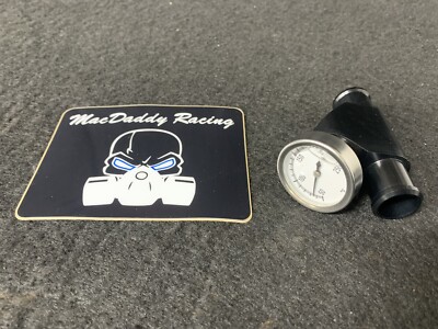 MacDaddy Racing Coolant Temperature Gauge for Raptor 660