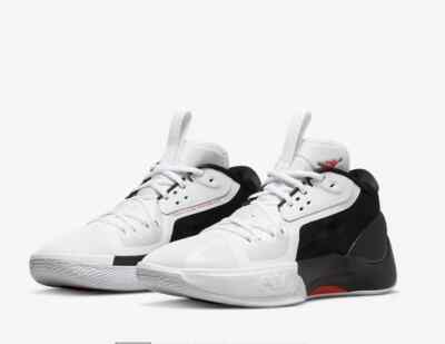 Jordan Zoom Separate Basketball Shoes - White/Black with Red Accent Amazon.com | Jordan Air Zoom Separate, Men main image 4