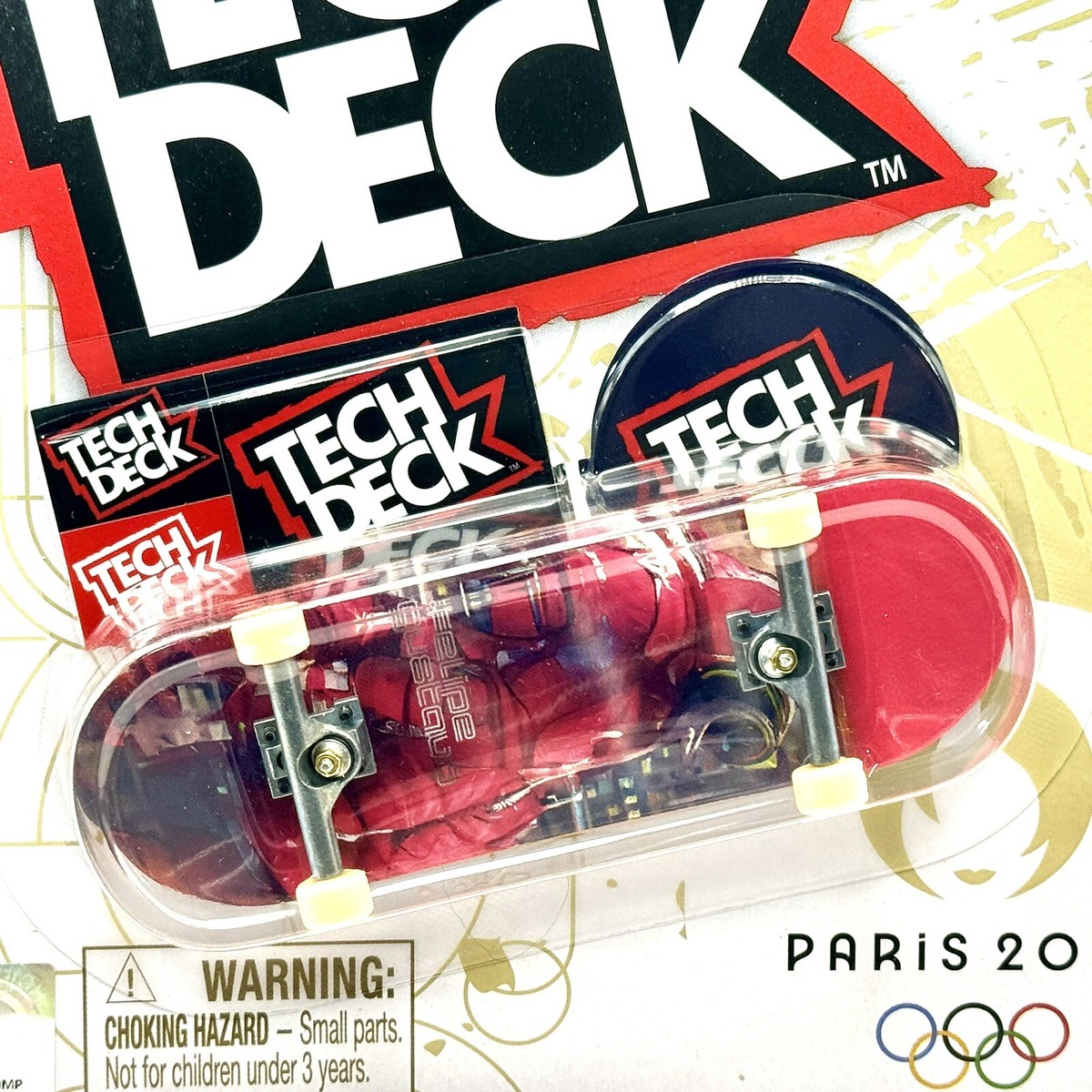 指スケフィンガーボード　Tech Deck Pro Board Gustavo Tech Deck Paris Olympics Felipe Gustavo Plan B Skateboards
