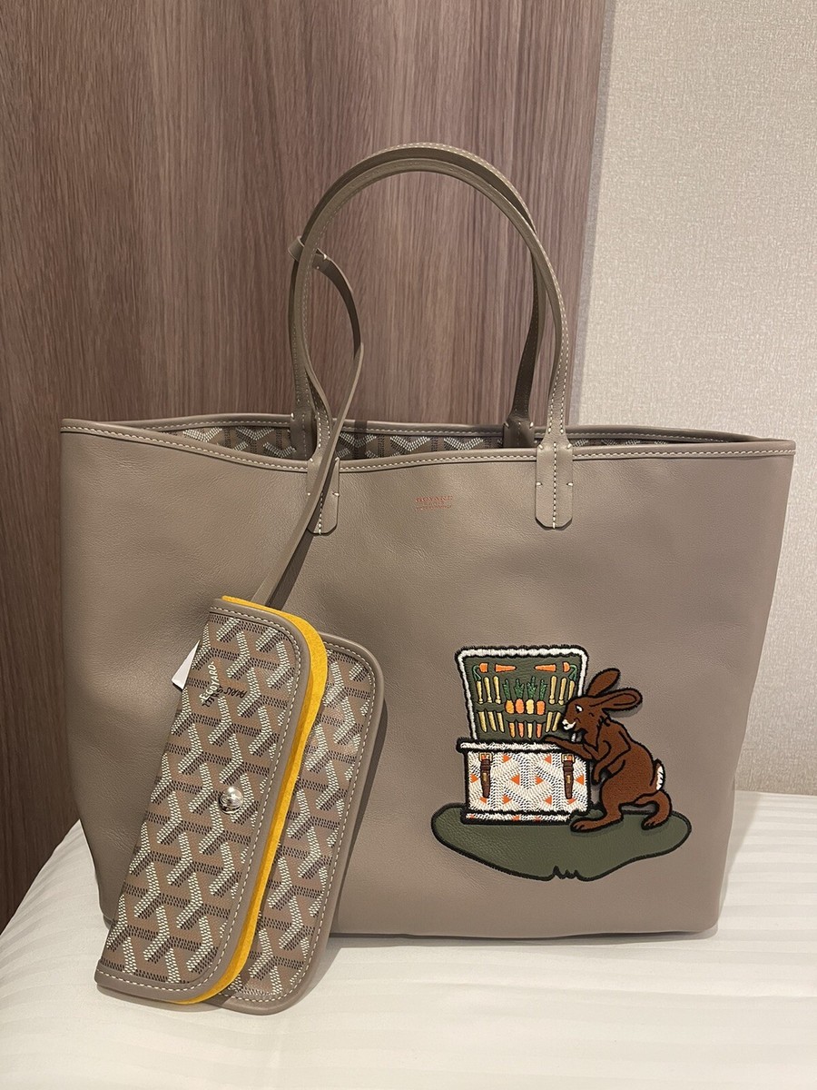 New Goyard Anjou PM Tote Rabbit Trunk Orange 2023 Limited New Goyard Anjou PM Tote Rabbit Trunk Orange 2023 Limited