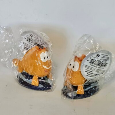 Nickelodeon Mr. Grouper Bubble Guppies Ceramic Christmas Ornaments New Lot Of 2