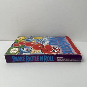 Snake Rattle 'n' Roll (Nintendo NES, 1991) Complete CIB - TESTED & Working !