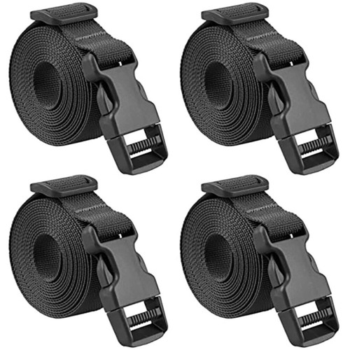 4 Pcs Bungee Cords Luggage Roof Strap Camping Fasteners for Pickup Trucks - Picture 2 of 5