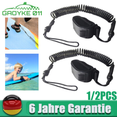 10FT Surfbrett Knöchel Leine Seil Stand Up Paddle Board Surf SUP Leash Schnur