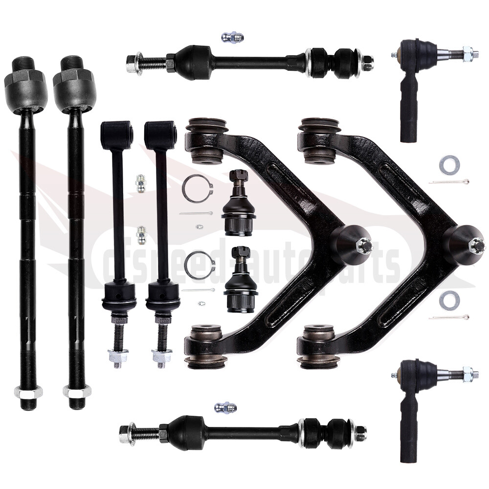 12pc Front Sway Bar Tie Rod Control Arm Kit for 2003-2005 Dodge Ram 2500 3500