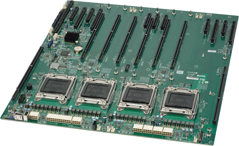 4U 24 Bay LFF SAS3 Storage Server QUAD CPU Xeon (96 Cores) 256GB 4x PCI-E X10QBI - Image 4 of 4