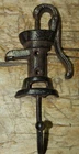 Cast Iron Rustic Ranch WATER PUMP Coat Hooks Hook Rack Towel PITCHER