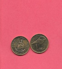 VANUATU KM3 1999 VATU UNCIRCULATED-UNC MINT-BU OLD VINTAGE SHELL COIN