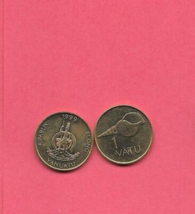 VANUATU KM3 1999 VATU UNCIRCULATED-UNC MINT-BU OLD VINTAGE SHELL COIN