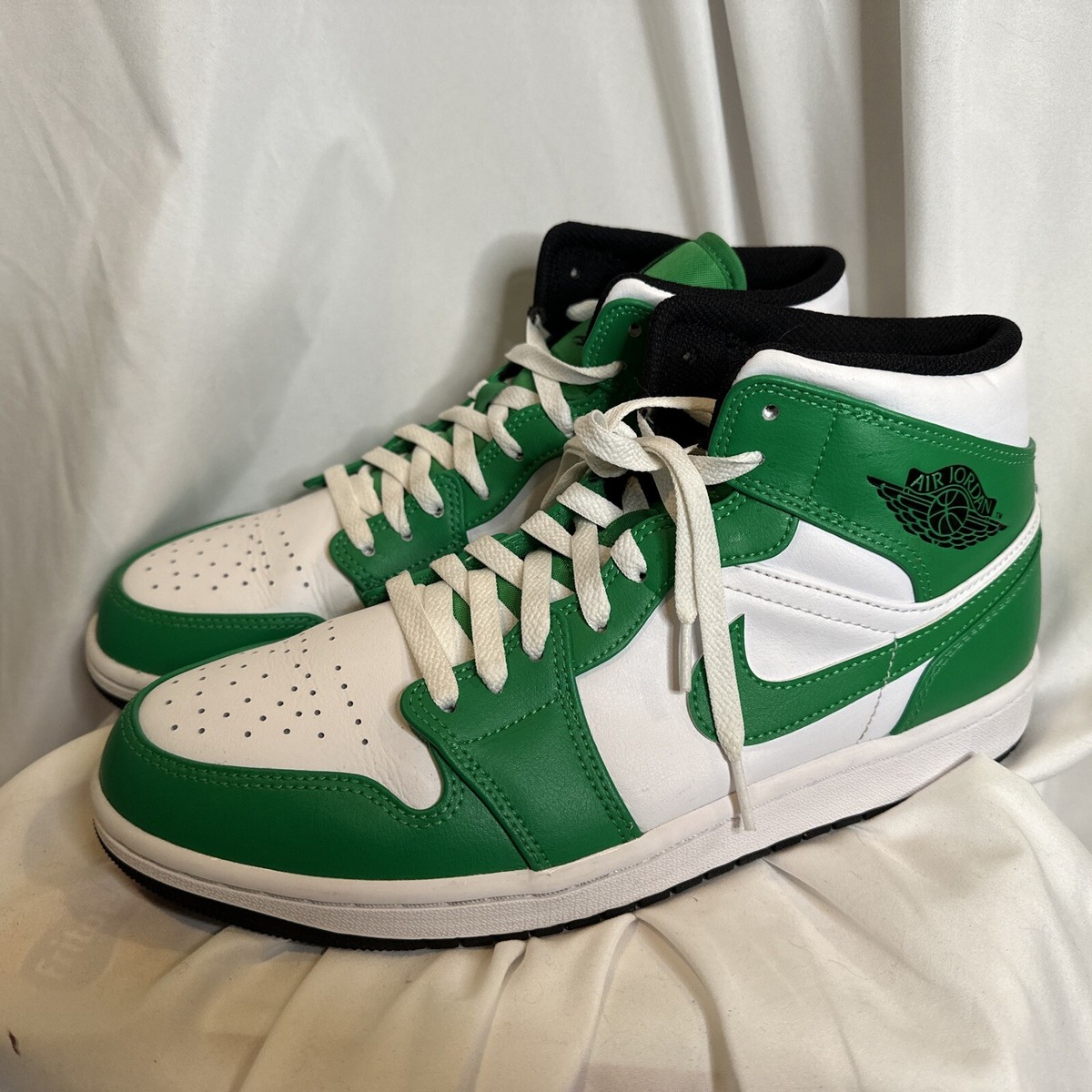 NIKE AIR JORDAN 1 MID ラッキーグリーン 29cm 美品 Nike Air Jordan 1 Mid 