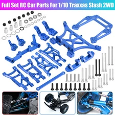 For 1/10 TRAXXAS SLASH 2WD/Rustler/Stampede Metal Full Set RC Car Upgrade Parts