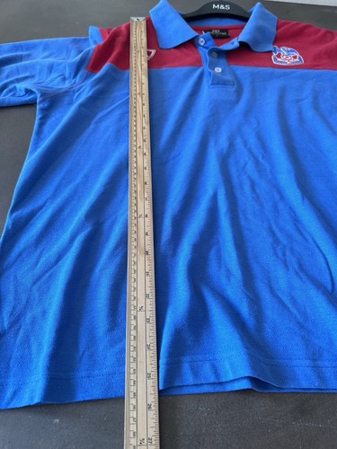 Crystal Palace Pro 100 Evolution Polo Shirt Football Training Casual Top Mens L - Picture 9 of 12