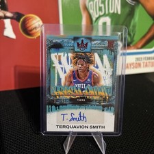 2023-24 Panini Court Kings Terquavion Smith RC Fresh Paint Ruby Auto  /99🔥