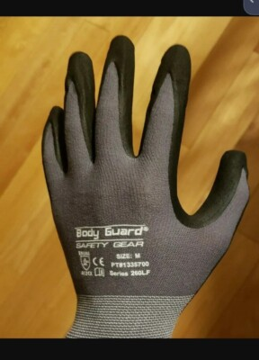 #ad LARGE SIZE 3 5 10 20 Pair Body Guard WORK Gloves 260 LF Series $42.00