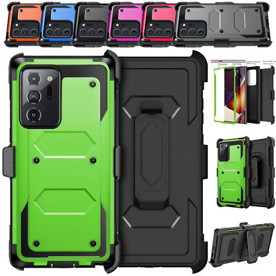 For Samsung Galaxy Note20/Note20 Ultra Shockproof Case Phone Cover /Clip Holster