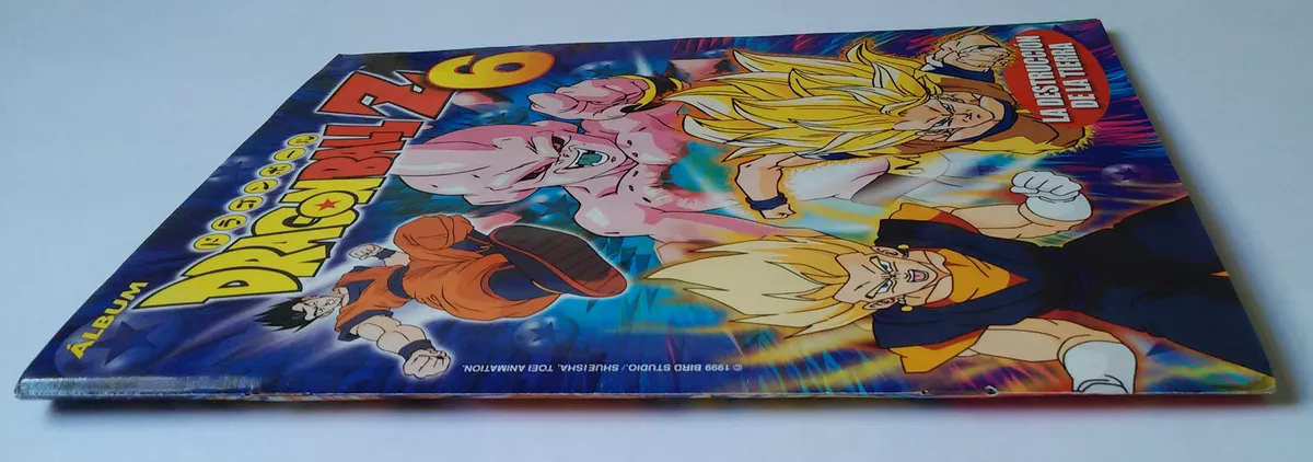 DRAGON BALL Z 5 Album Complete 100% PERU 1999 Navarrete Majin Buu Saga