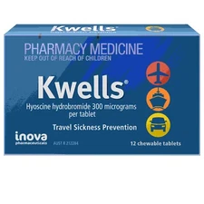 Kwells Adults 12 Pack (Travel Sickness)