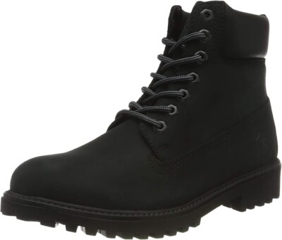 Stiefeletten Stiefeletten Lumberjack River Nubuk Schwarz Boots