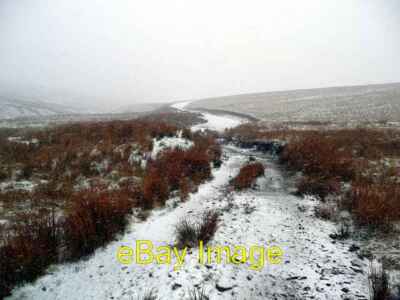 Foto 6x4 The Leaze Burn Track Nach einem kurzen aber starken Schneefall. c2008