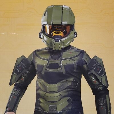 アート・デザイン・音楽 Most Fabulous Jewels in the world -Graff Halo Master Chief Childrens Halloween Costume Kids Size M 7 8 Xbox