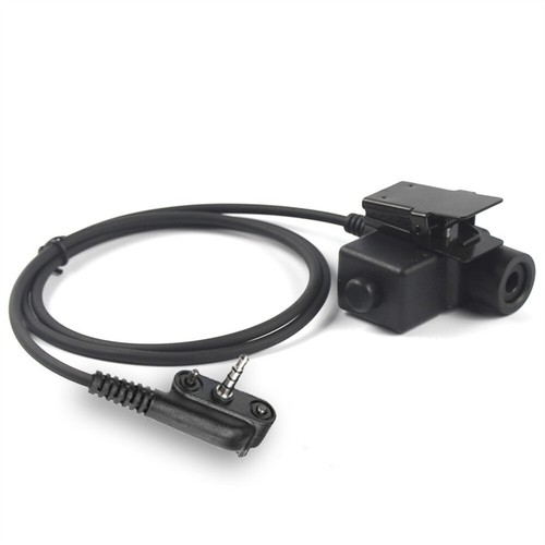 Walkie Talkie Radio Tactical Headset Adapter U94 PTT For Vertex VX-160 VX-180 - Zdjęcie 7 z 7