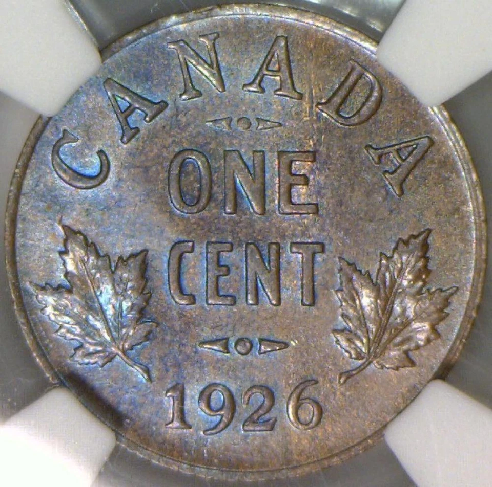1926 Canada One Cent NGC MS-62 BN - Image 4 of 4