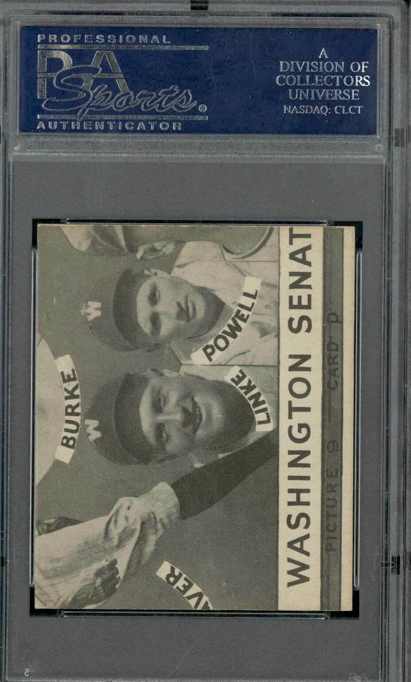 1935 Goudey 4-In-1 #9D Campbell/Meyers - PSA 6 - Image 2 of 2