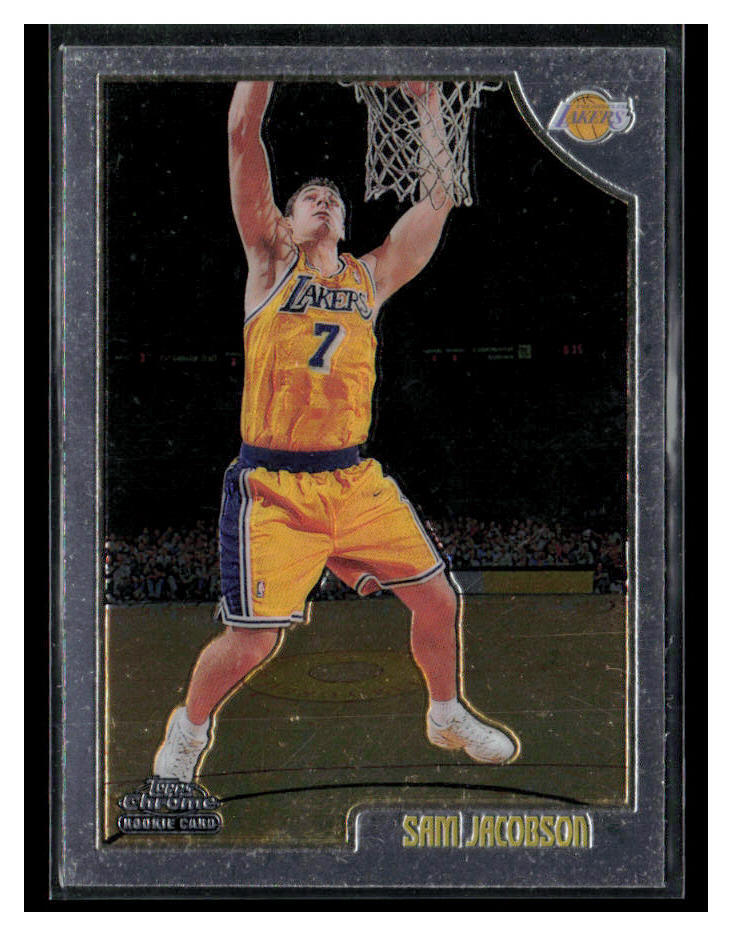 1998-99 Topps Chrome #212 Sam Jacobson Rookie RC