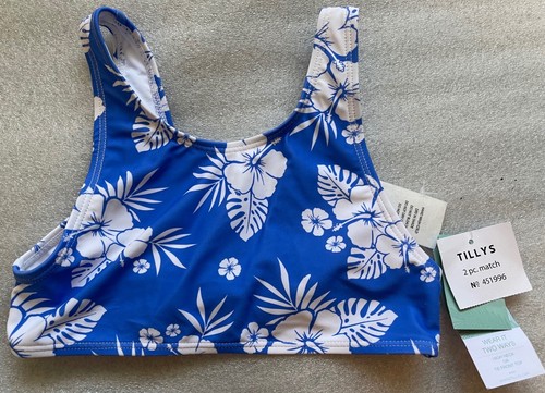 FULL TILT GIRLS SIZE 10, 2 PIECE BIKINI SWIMSUIT, NEW WITH TILLYS $29.99 TAGS - Picture 3 of 7