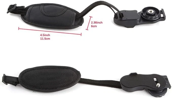 Correa profesional de agarre de muñeca para cámaras digitales y DSLR Canon Nikon Sony Foto 4 de 4