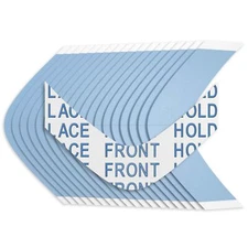 Premium Blue Wig Tape 108 Pieces Double Sided Waterproof USA Made