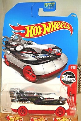 2017 Hot Wheels #40 HW Rescue 4/10 HOVER STORM Black-Red w/Red Wheels OH5 Spokes