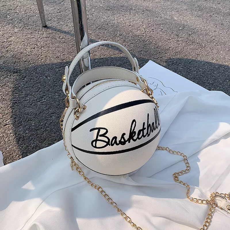 The Basketball Purse is a handbag made from a basketball.