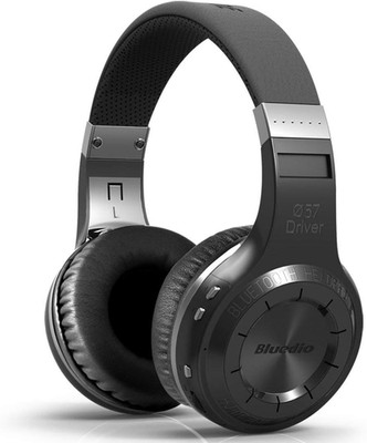 HT Turbine Wireless Bluetooth 4.1 Stereo Headphones, Black