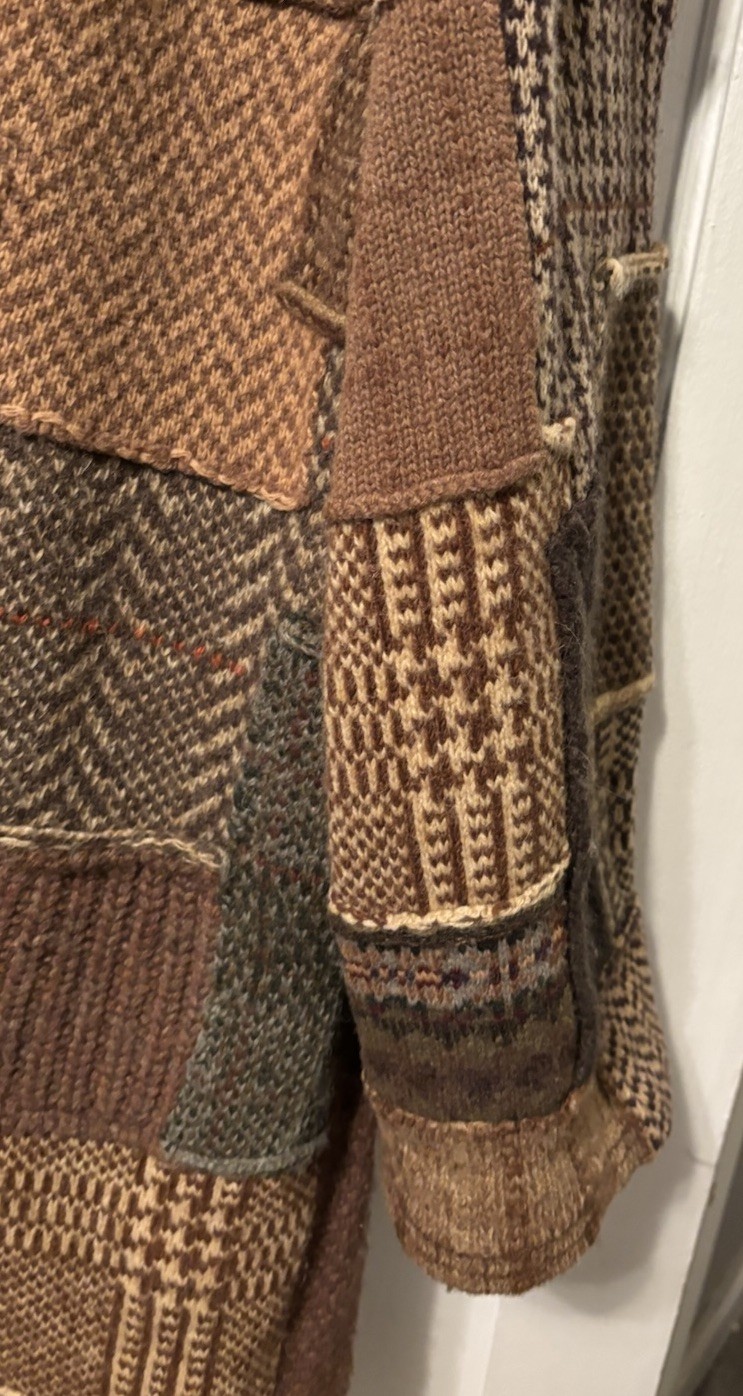 Ralph Lauren Collection Large Patchwork Heavy Swe… - image 11