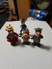 Vintage 60s Marx Tinykins Yogi Bear Set 4 Miniatures Boo Boo Ranger Smith